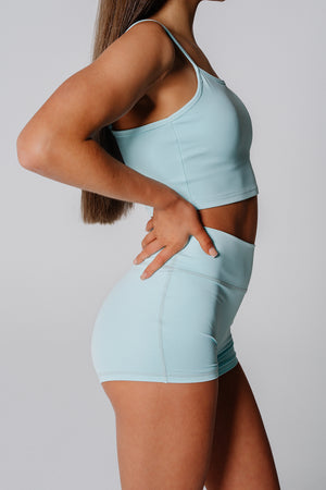 Everyday Singlet Everyday Shorts - Light Blue